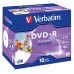 Диск DVD+R Verbatim 4.7Gb 16x Jewel case (10шт) Printable (43508)