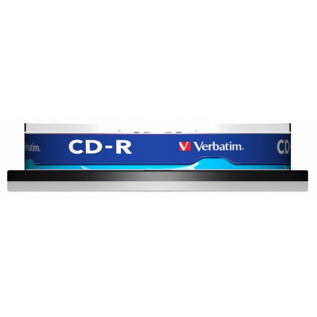 Диск CD-R Verbatim 700Mb 52x Cake Box (10шт) (43437)