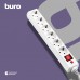 Сетевой фильтр Buro 600SH-16-5-W 5м (6 розеток) белый (коробка)