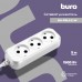 Сетевой удлинитель Buro BU-PSL3.5/W 5м (3 розетки) белый (пакет ПЭ)