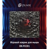 Коврик для мыши Оклик OK-F0281 Мини рисунок/разрушение 280x225x3мм