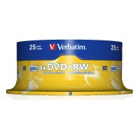 Диск DVD+R Verbatim 4.7Gb 16x Cake Box (10шт) (43498)