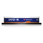 Диск DVD-R Verbatim 4.7Gb 16x Cake Box (10шт) (43523)