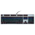 Клавиатура Оклик 970G Dark Knight механическая черный/серебристый USB for gamer LED