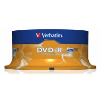 Диск DVD-RW Verbatim 4.7Gb 4x Cake Box (10шт) (43552)