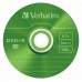 Диск DVD+R Verbatim 4.7Gb 16x Slim case (5шт) Color (43556)