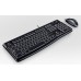 Клавиатура + мышь Logitech MK120 клав:черный мышь:черный/серый USB (920-002561)