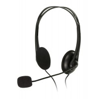 Наушники с микрофоном A4Tech HS-6 черный 2м накладные оголовье