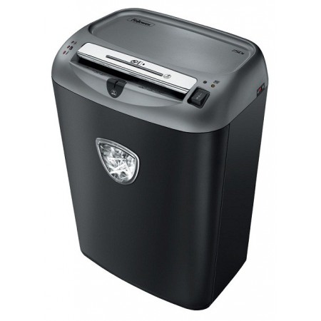 Шредер Fellowes PowerShred 75Cs (секр.P-4) фрагменты 12лист. 27лтр. скрепки скобы пл.карты CD