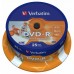 Диск DVD-R Verbatim 4.7Gb 16x Cake Box (25шт) Printable (43538)