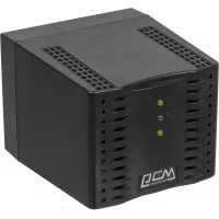 Стабилизатор напряжения Powercom TCA-1200 600Вт 1200ВА черный