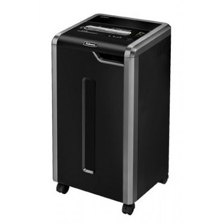 Шредер Fellowes PowerShred 325Ci (секр.P-4) фрагменты 24лист. 83лтр. скрепки скобы пл.карты CD Шредер Fellowes PowerShred 325Ci (секр.P-4) фрагменты 24лист. 83лтр. скрепки скобы пл.карты CD