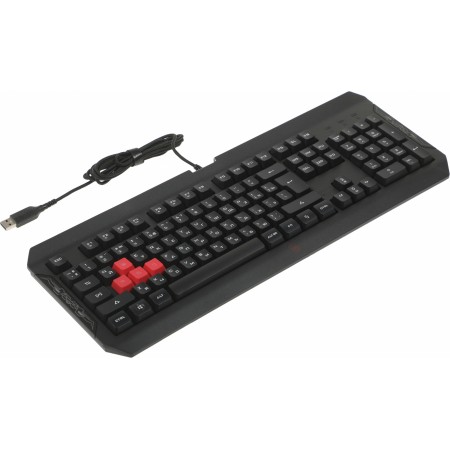 Клавиатура A4Tech Bloody Q100 черный USB Multimedia for gamer (Q100 USB)