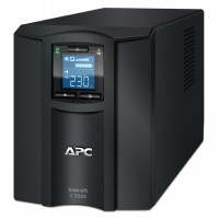 Источник бесперебойного питания APC Smart-UPS C SMC2000I 1300Вт 2000ВА черный