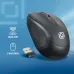 Мышь Оклик 665MW черный оптическая 1600dpi беспров. USB для ноутбука 3but (1025130)