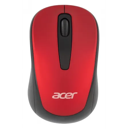 Мышь Acer OMR136 красный оптическая 1000dpi беспров. USB для ноутбука 2but (ZL.MCEEE.01J)