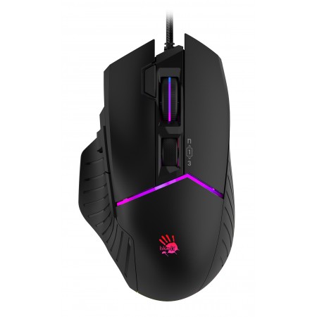 Мышь A4Tech Bloody W95 Max черный оптическая 12000dpi USB 6but (W95 MAX STONE BLACK)