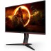 Монитор AOC 27" Q27G2S черный/красный IPS LED 16:9 HDMI матовая HAS Piv 1000:1 350cd 178гр/178гр 2560x1440 165Hz DP 2K 5.6кг