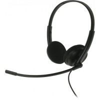 Наушники с микрофоном Creative HS-220 черный 2.4м накладные USB оголовье (51EF1070AA000)