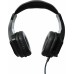 Наушники с микрофоном Оклик HS-L310G Guardian черный/золотистый 2.2м мониторные оголовье (359483)