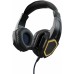 Наушники с микрофоном Оклик HS-L310G Guardian черный/золотистый 2.2м мониторные оголовье (359483)