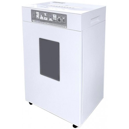 Шредер Office Kit ZeroDust s209 2x10 белый (секр.P-5) фрагменты 12лист. 42.5лтр. пл.карты