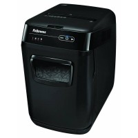 Шредер Fellowes AutoMax 150C с автоподачей (секр.P-4) фрагменты 150лист. 32лтр. скрепки скобы пл.карты CD