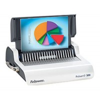 Переплетчик Fellowes Pulsar E (FS-56207) A4/перф.20л.сшив/макс.300л./пластик.пруж. (6-38мм)/электр.