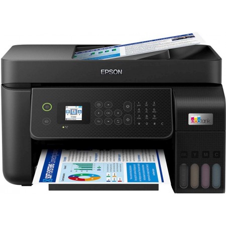 МФУ струйный Epson L5290 (C11CJ65512/C11CJ65409) A4 WiFi черный