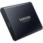 Накопитель SSD Samsung USB-C 1Tb MU-PA1T0B/WW T5 1.8" черный