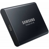 Накопитель SSD Samsung USB-C 1Tb MU-PA1T0B/WW T5 1.8" черный