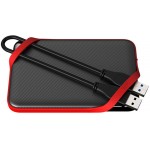 Жесткий диск Silicon Power USB 3.1 2TB SP020TBPHD62SS3K A62S Armor 2.5" черный/красный