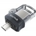 Флеш Диск Sandisk 128Gb Ultra Dual drive SDDD3-128G-G46 USB3.0 черный