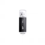 Флеш Диск Silicon Power 64Gb Ultima U02 SP064GBUF2U02V1K USB2.0 черный