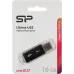 Флеш Диск Silicon Power 16Gb Ultima U02 SP016GBUF2U02V1K USB2.0 черный