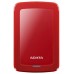Жесткий диск A-Data USB 3.0 2Tb AHV300-2TU31-CRD HV300 2.5" красный