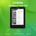 Электронная книга Digma R654 6" E-ink HD Pearl 1024x758 600MHz/4Gb/microSDHC/подсветка дисплея графит