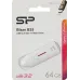 Флеш Диск Silicon Power 64Gb Blaze B25 SP064GBUF3B25V1W USB3.0 белый