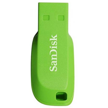Флеш Диск Sandisk 16Gb Cruzer Blade SDCZ50C-016G-B35GE USB2.0 зеленый