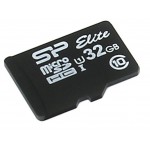 Флеш карта microSDHC 32GB Silicon Power SP032GBSTHBU1V10 w/o adapter