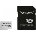 Флеш карта microSDXC 64GB Transcend TS64GUSD300S-A + adapter