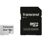 Флеш карта microSDHC 32GB Transcend TS32GUSD300S-A + adapter