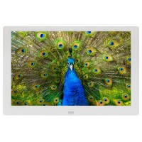 Фоторамка Digma 10.1" PF-1043 IPS 1280x800 белый пластик ПДУ Видео