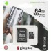 Флеш карта microSDXC 64GB Kingston SDCS2/64GB Canvas Select Plus + adapter