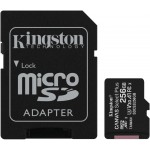 Флеш карта microSDXC 256GB Kingston SDCS2/256GB Canvas Select Plus + adapter
