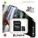 Флеш карта microSDHC 32GB Kingston SDCS2/32GB Canvas Select Plus + adapter