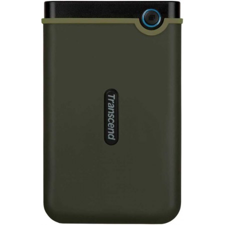 Жесткий диск Transcend USB 3.0 1Tb TS1TSJ25M3G StoreJet 25M3 (5400rpm) 2.5" зеленый