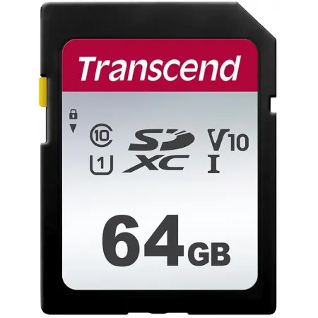 Флеш карта SDXC 64GB Transcend TS64GSDC300S 300S w/o adapter