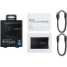 Накопитель SSD Samsung USB-C 1Tb MU-PC1T0K/WW T7 Touch 1.8" черный