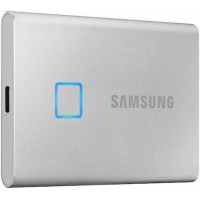 Накопитель SSD Samsung USB-C 500Gb MU-PC500S/WW T7 Touch 1.8" серый